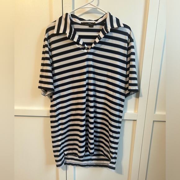 RLX Ralph Lauren Striped Polo size M - Picture 1 of 3